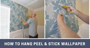 چطور کاغذ دیواری Peel and Stick Wallpaper را نصب نماییم؟