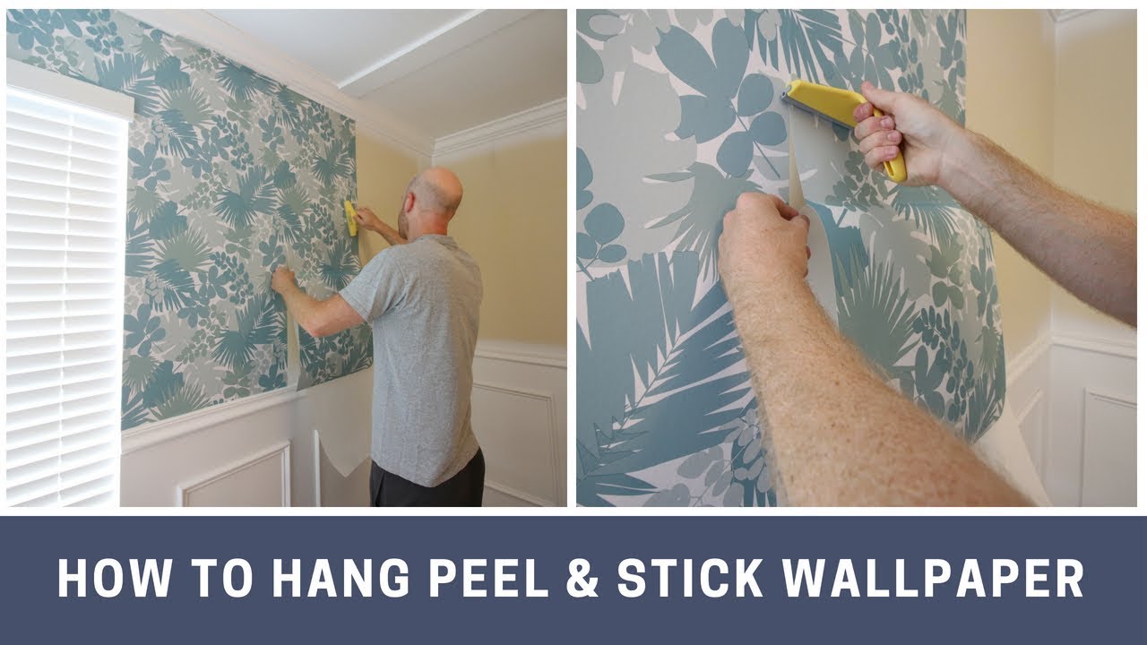 چطور کاغذ دیواری Peel and Stick Wallpaper را نصب نماییم؟